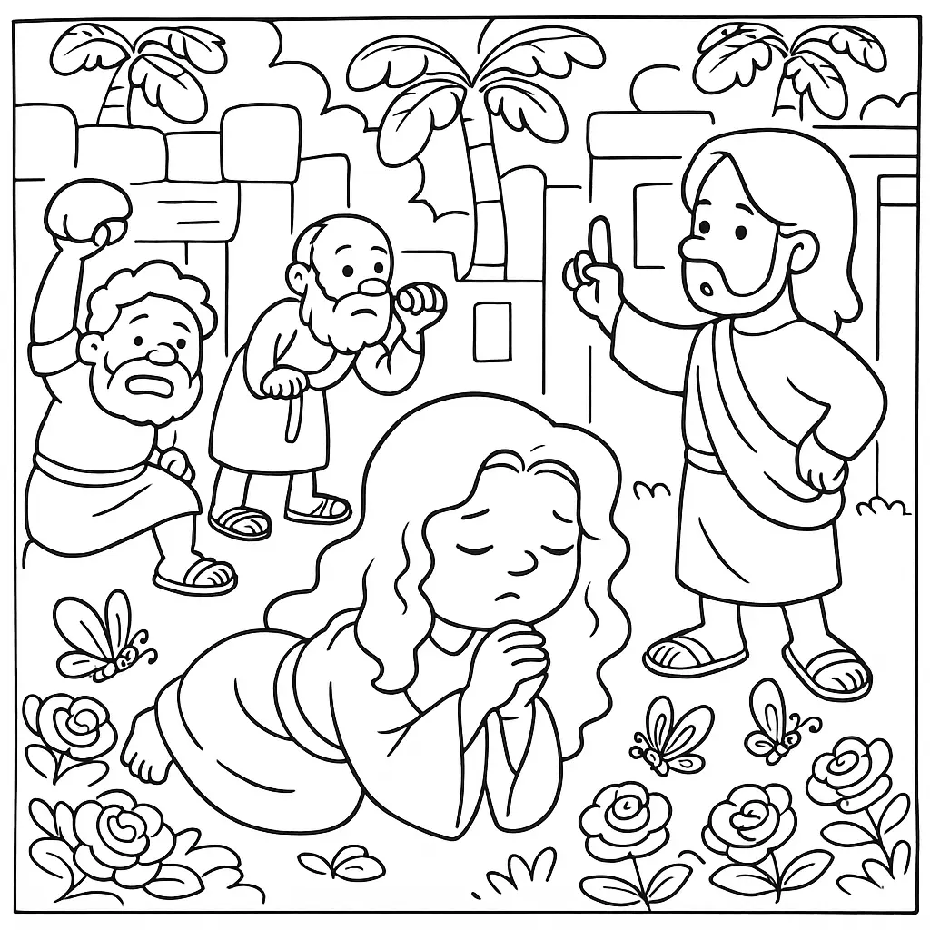 Biblical Coloring Pages – 029