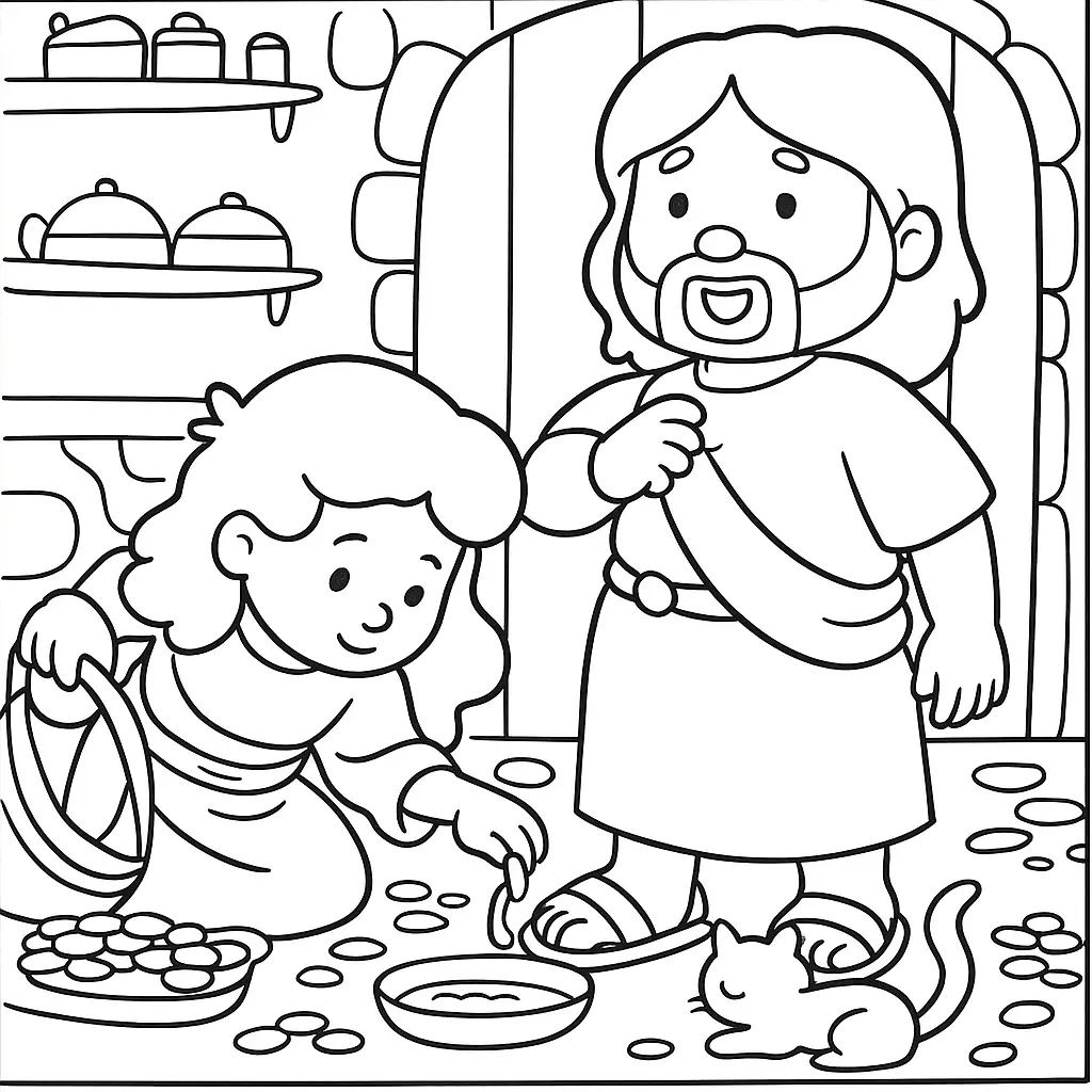 Biblical Coloring Pages – 031
