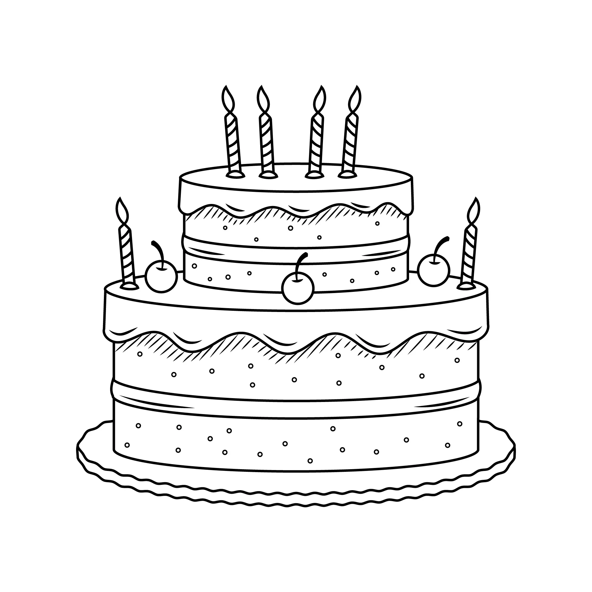 Birthday Coloring Pages – 016