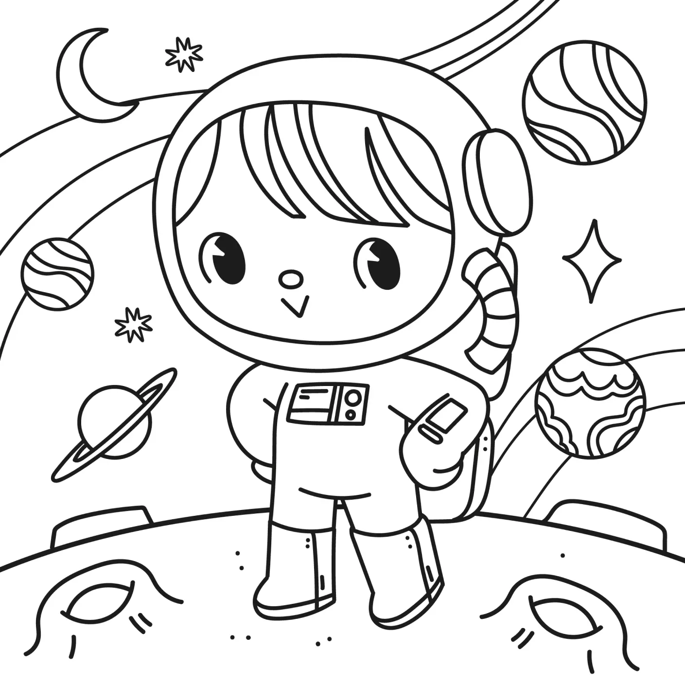 Boys Coloring Pages – 008
