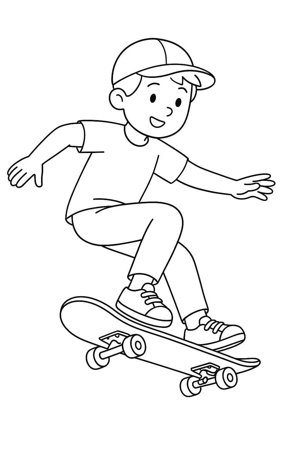 Boys Coloring Pages – 017