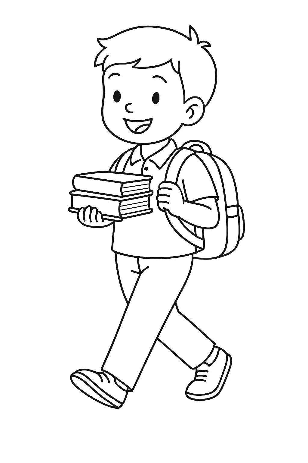 Boys Coloring Pages – 019