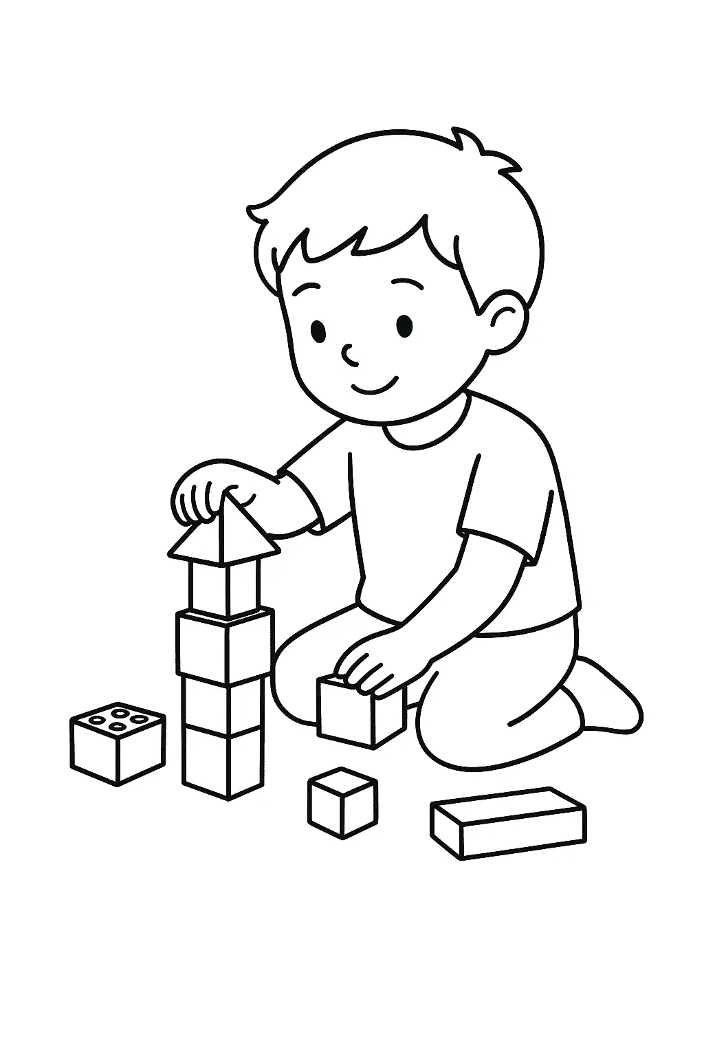 Boys Coloring Pages – 020