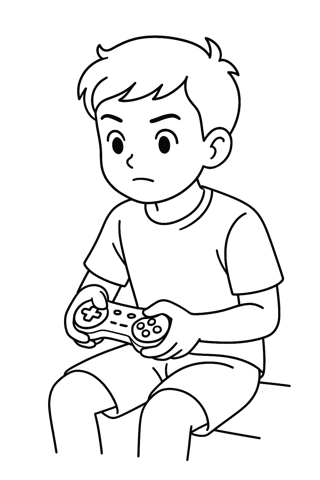 Boys Coloring Pages – 023
