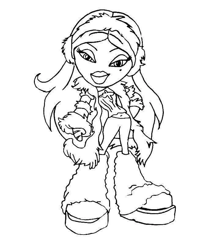 Bratz Coloring Pages – 006