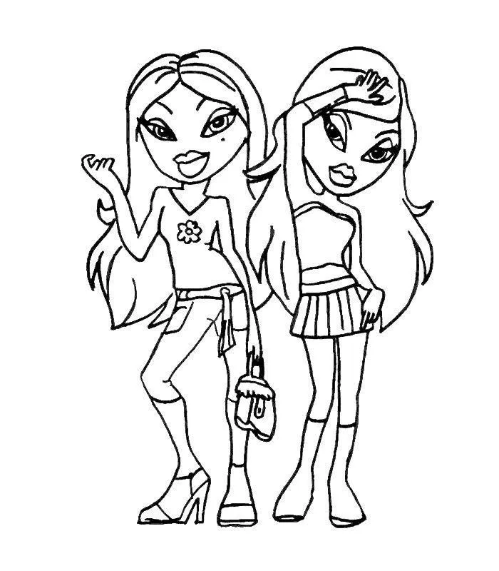 Bratz Coloring Pages – 007