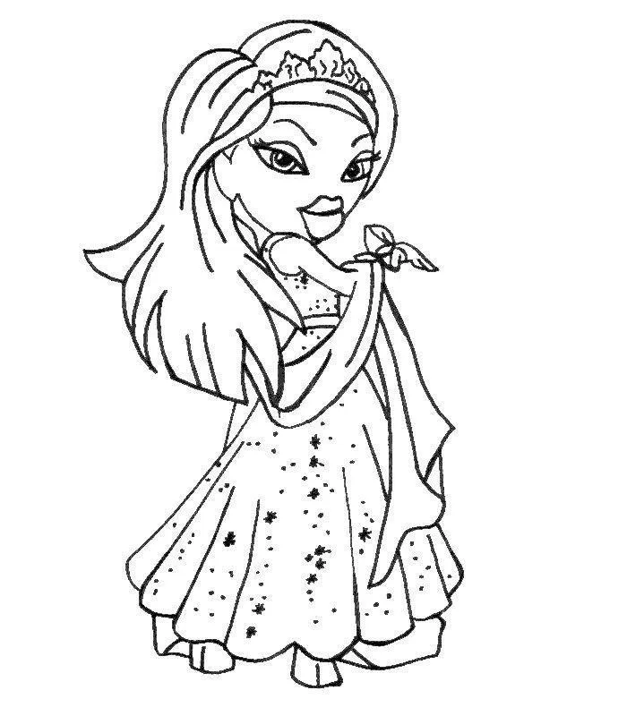 Bratz Coloring Pages – 011
