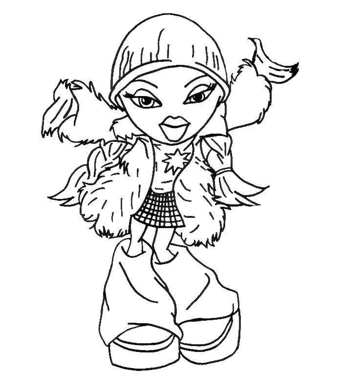 Bratz Coloring Pages – 012