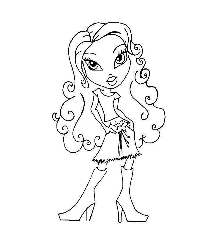 Bratz Coloring Pages – 013