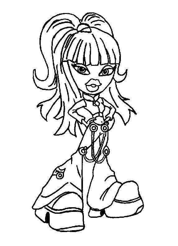 Bratz Coloring Pages – 014