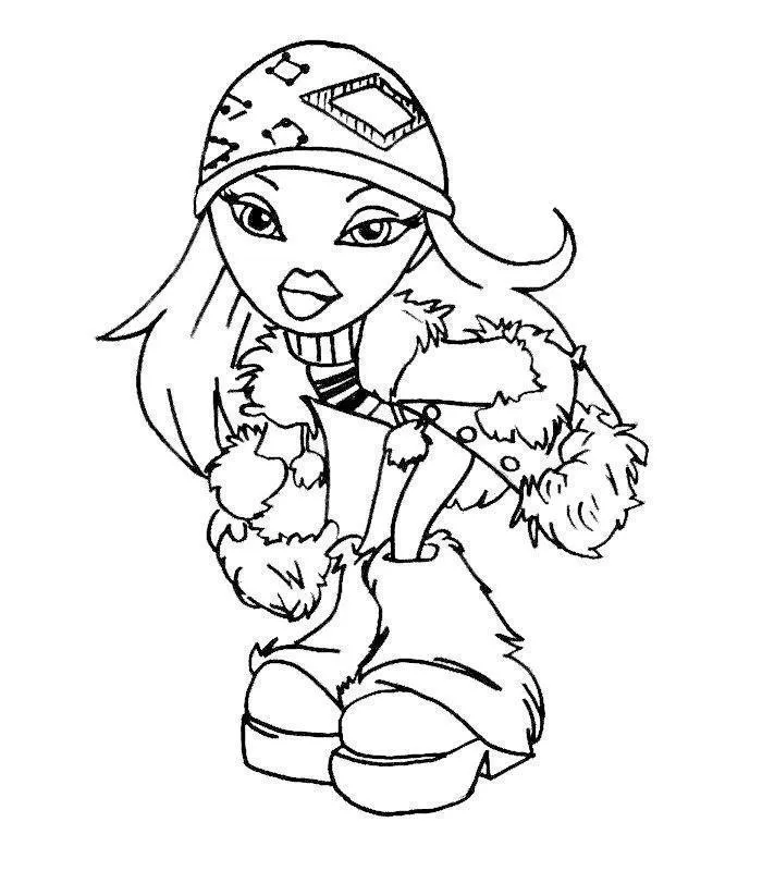 Bratz Coloring Pages – 023