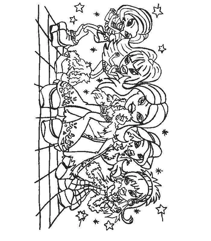 Bratz Coloring Pages – 024