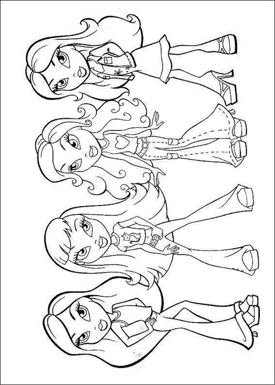 Bratz Coloring Pages – 026