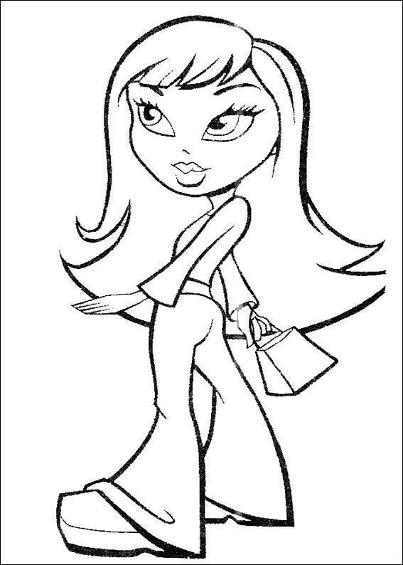 Bratz Coloring Pages – 027