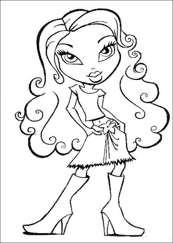 Bratz Coloring Pages – 029