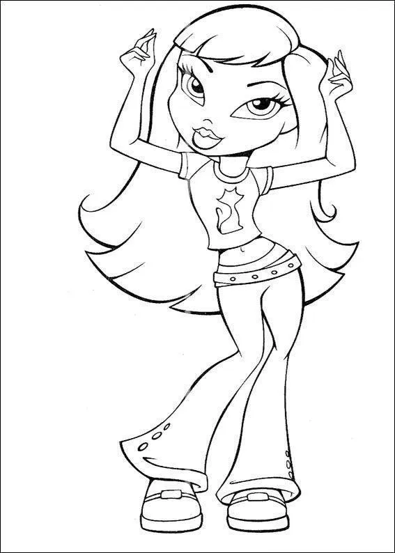 Bratz Coloring Pages – 038