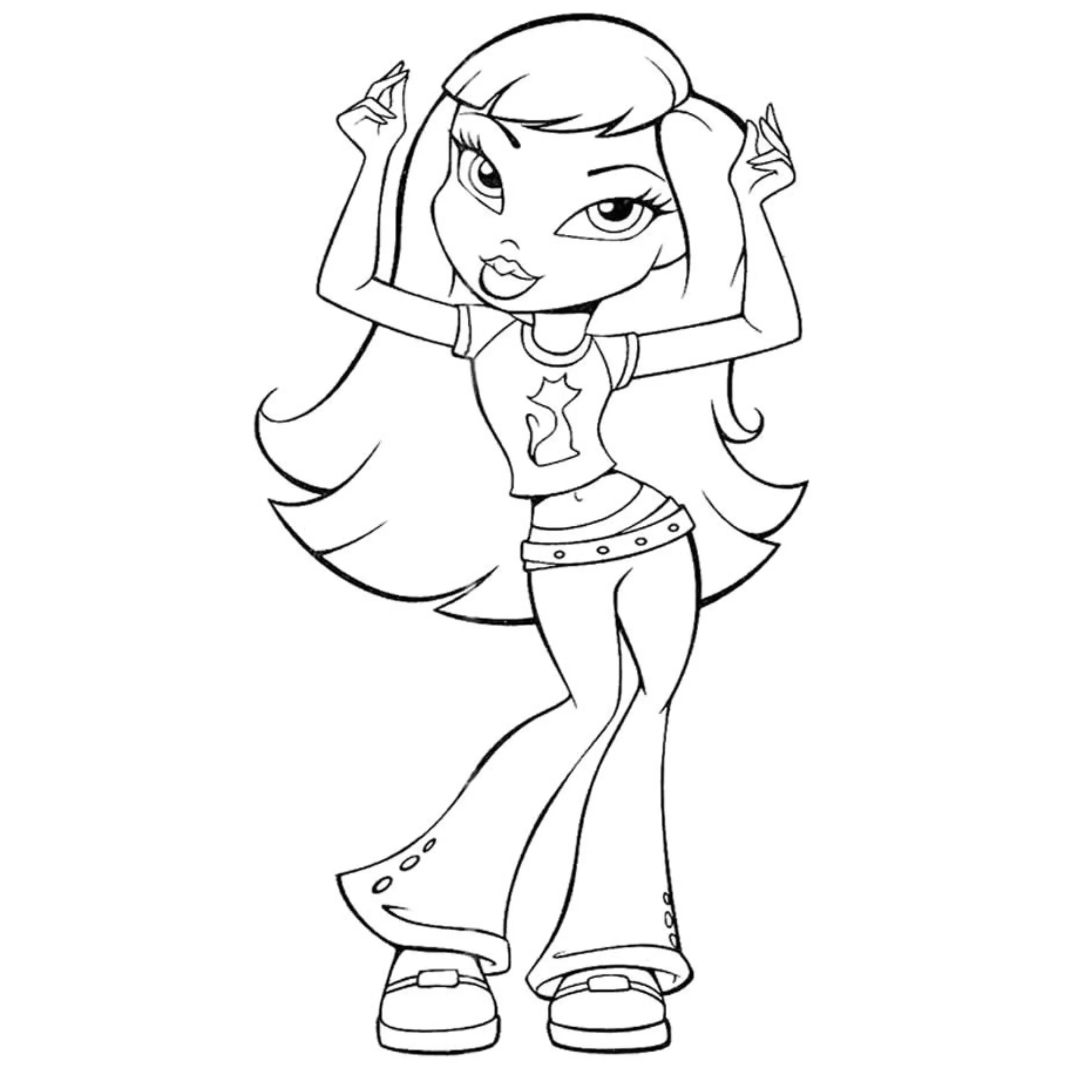 Bratz Coloring Pages – 040