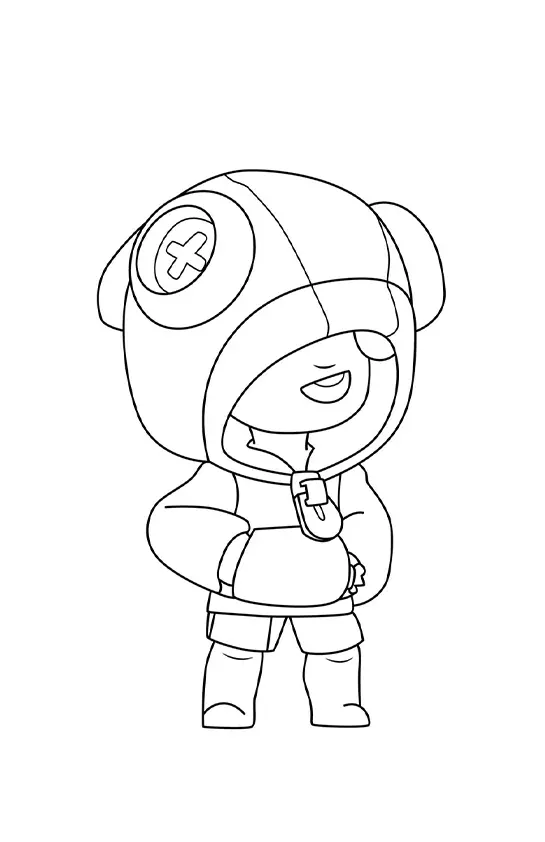 Brawl Stars Coloring Pages – 014