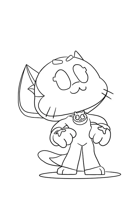 Brawl Stars Coloring Pages – 018