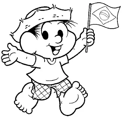 Brazil Flag Coloring Pages – 006