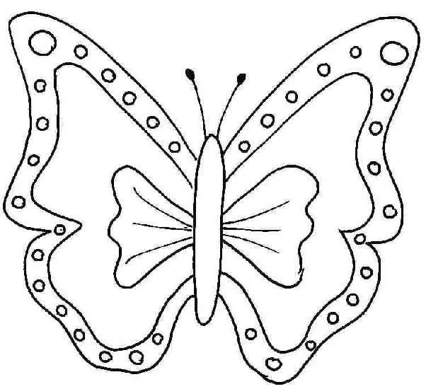 Butterflies Coloring Pages – 006