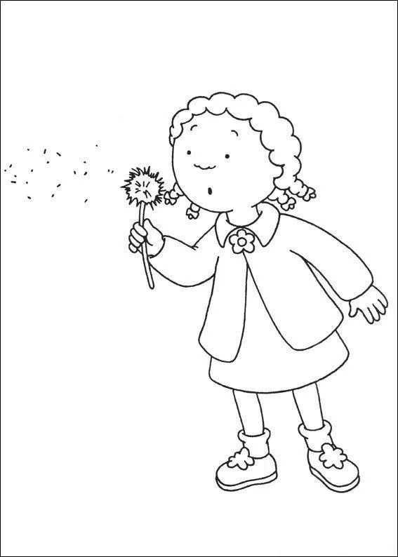 Caillou Coloring Pages – 010