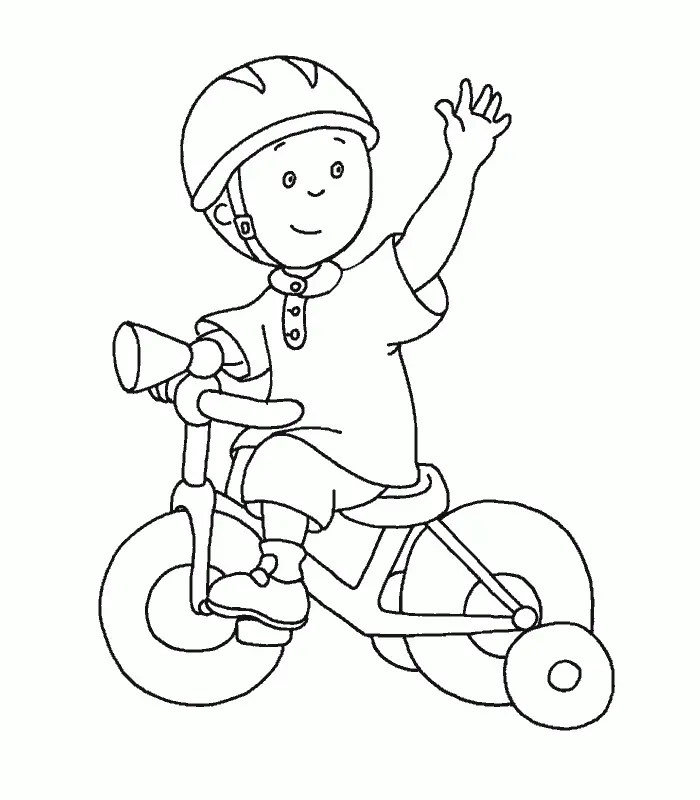 Caillou Coloring Pages – 011