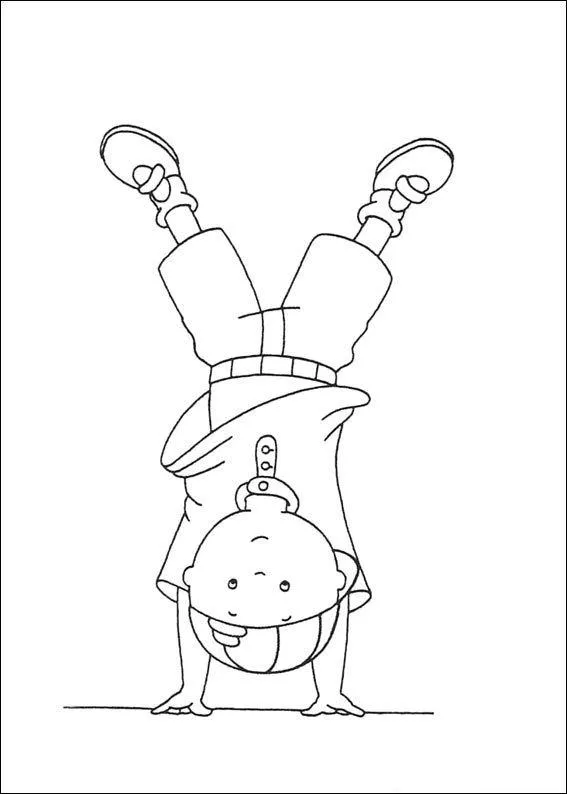Caillou Coloring Pages – 012