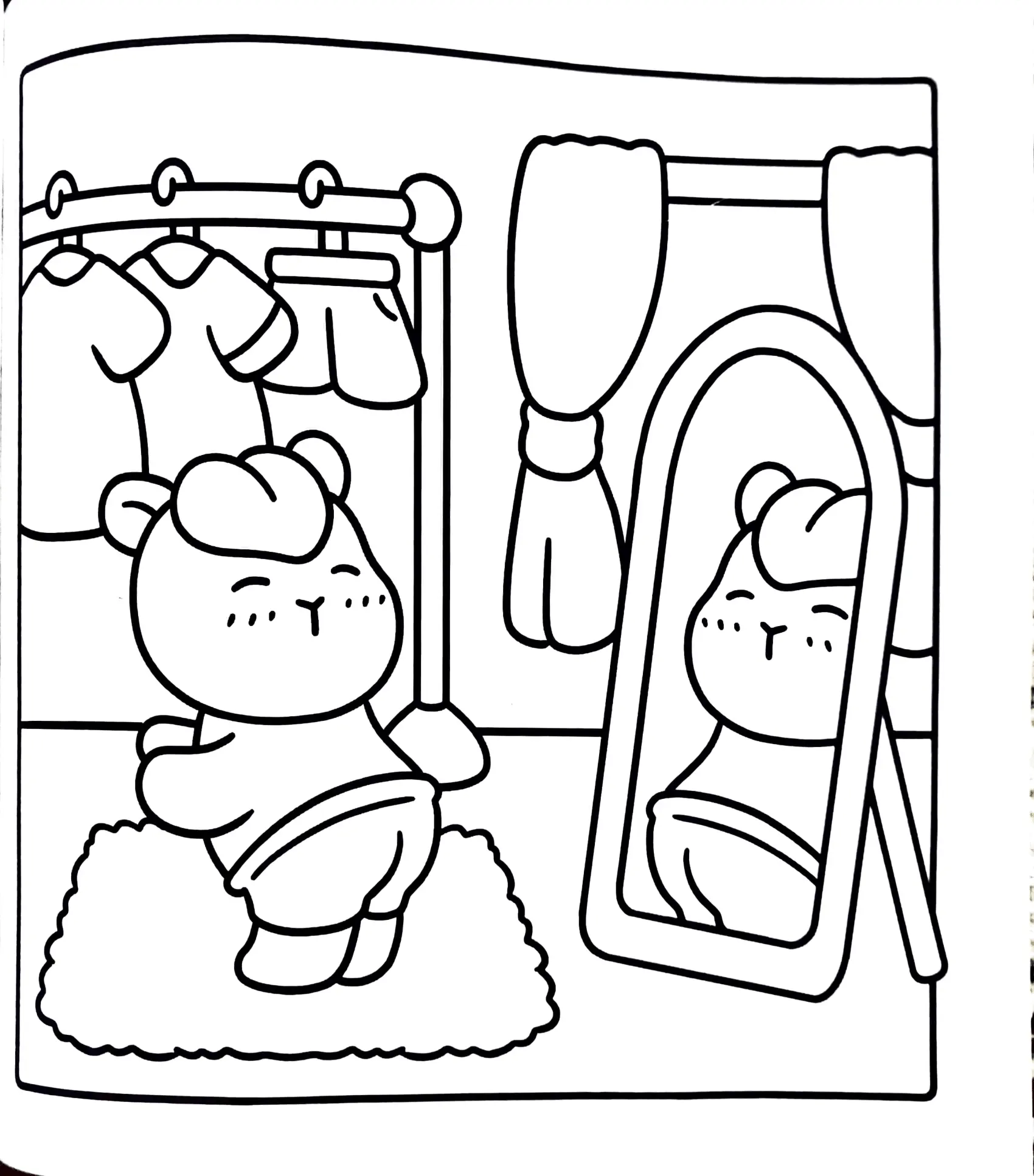 Capybara Coloring Pages – 045
