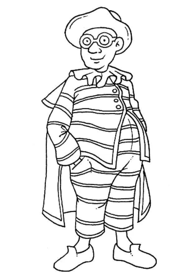 Carnival Coloring Pages – 008