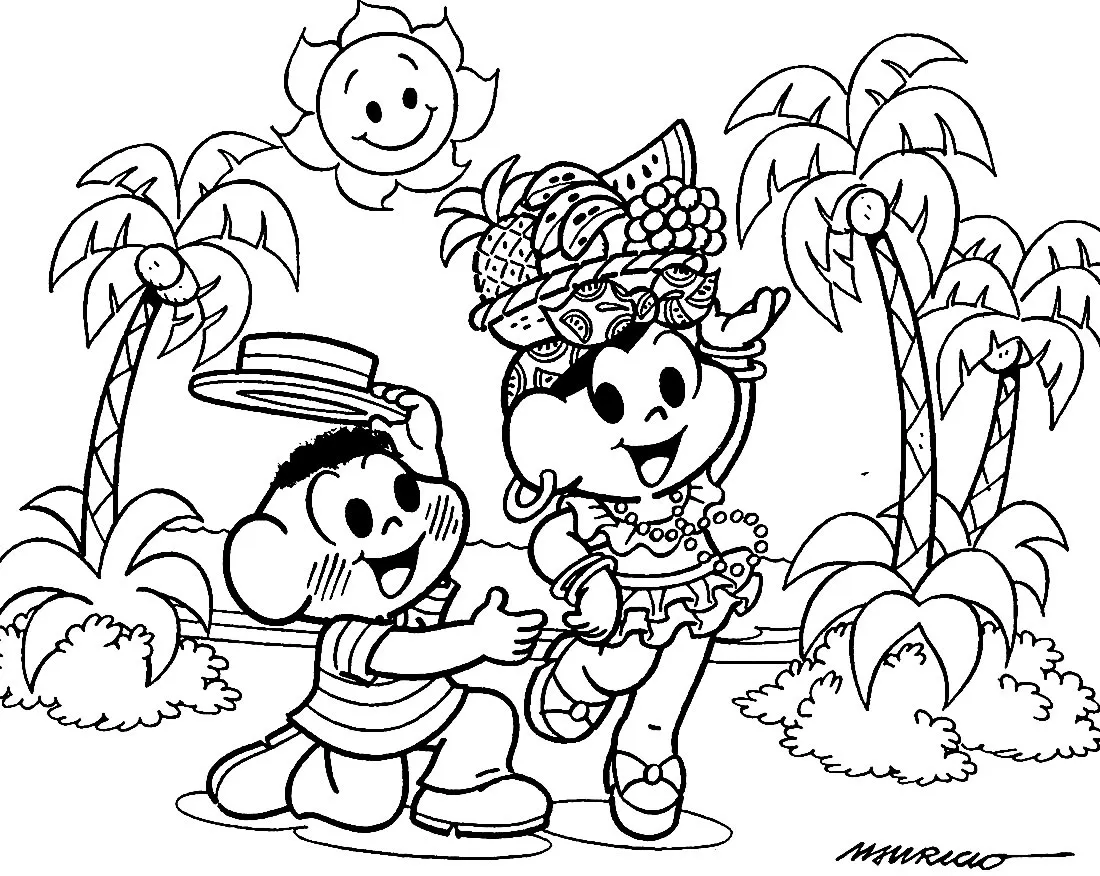 Carnival Coloring Pages – 018