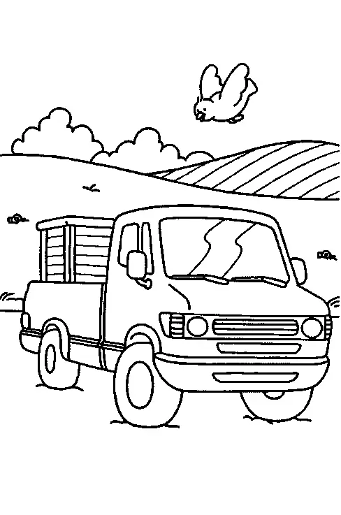 Cars Coloring Pages – 002
