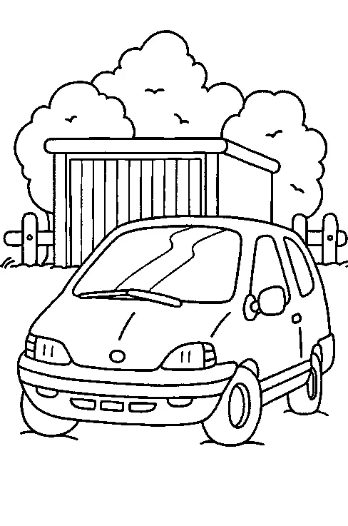 Cars Coloring Pages – 004