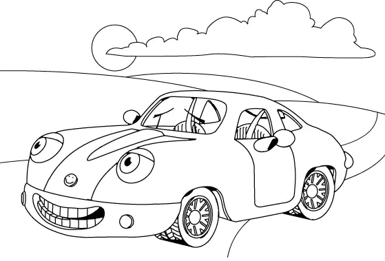 Cars Coloring Pages – 006