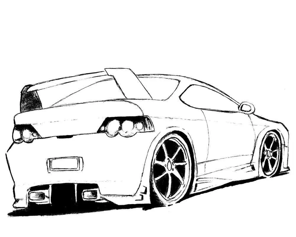 Cars Coloring Pages – 008