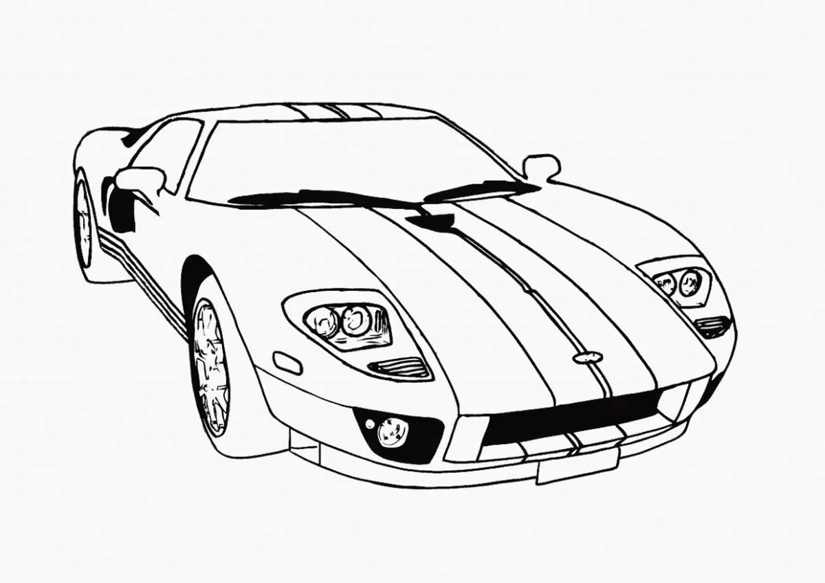 Cars Coloring Pages – 011