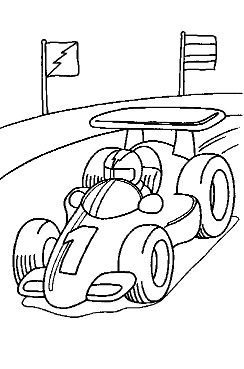 Cars Coloring Pages – 016