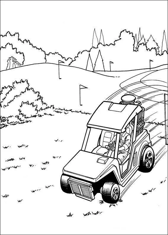 Cars Coloring Pages – 022