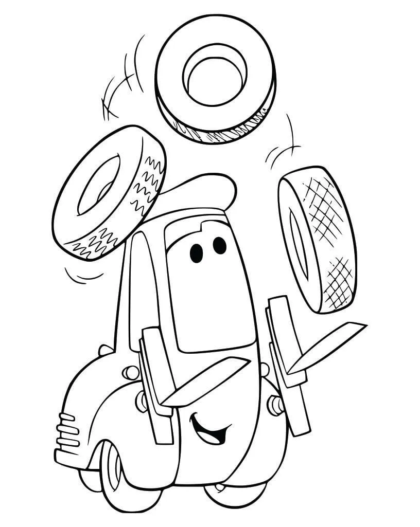 Cars Coloring Pages – 060