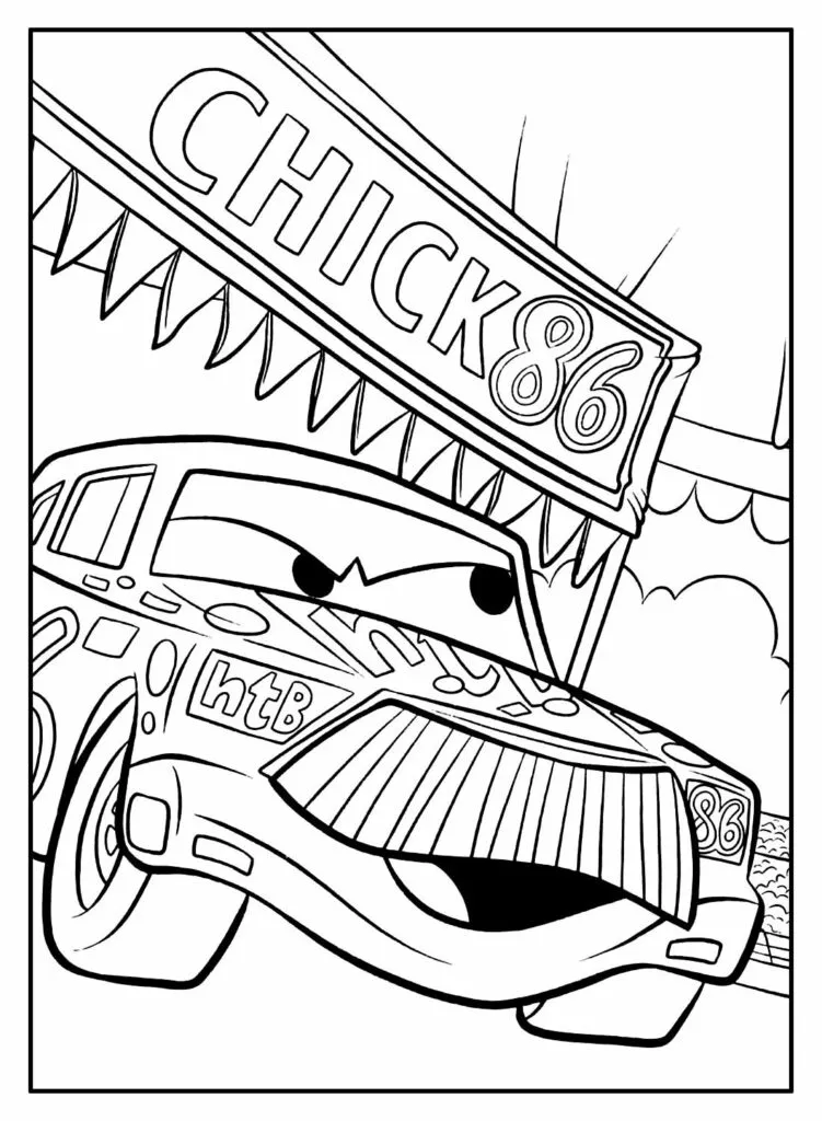 Cars Coloring Pages – 062