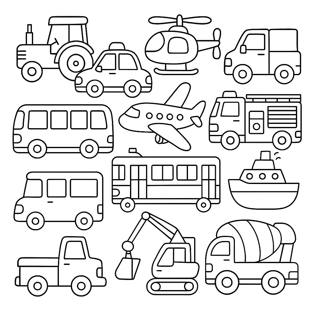 Cars Coloring Pages – 068