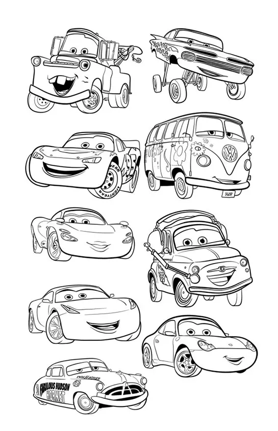 Cars Coloring Pages – 071