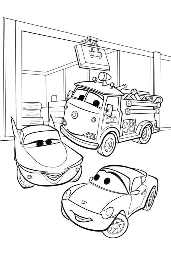 Cars Coloring Pages – 079