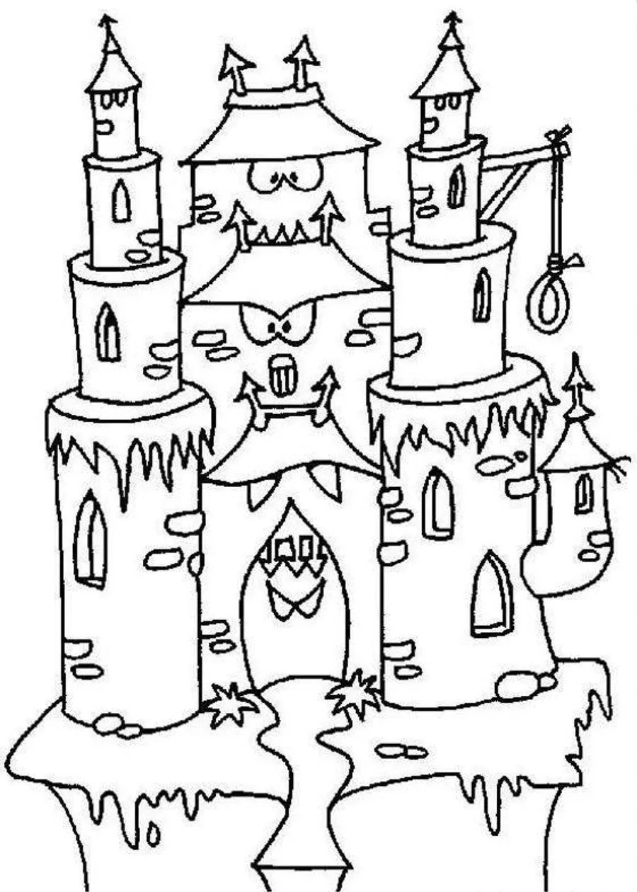 Castles Coloring Pages – 007