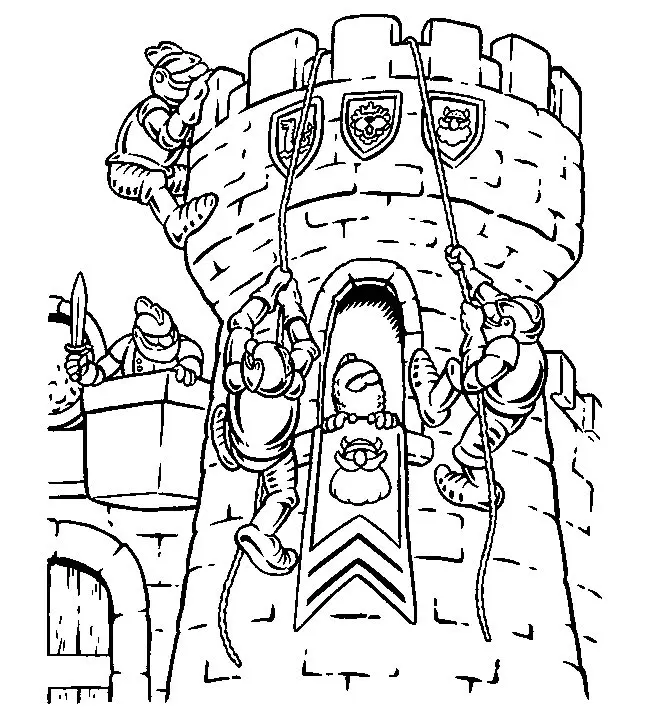 Castles Coloring Pages – 011