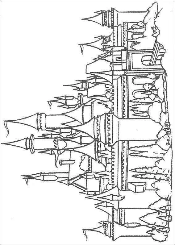 Castles Coloring Pages – 014