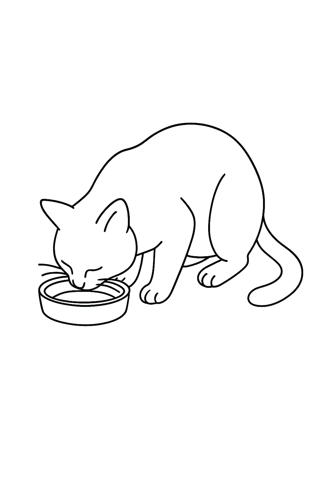 Cats Coloring Pages – 035