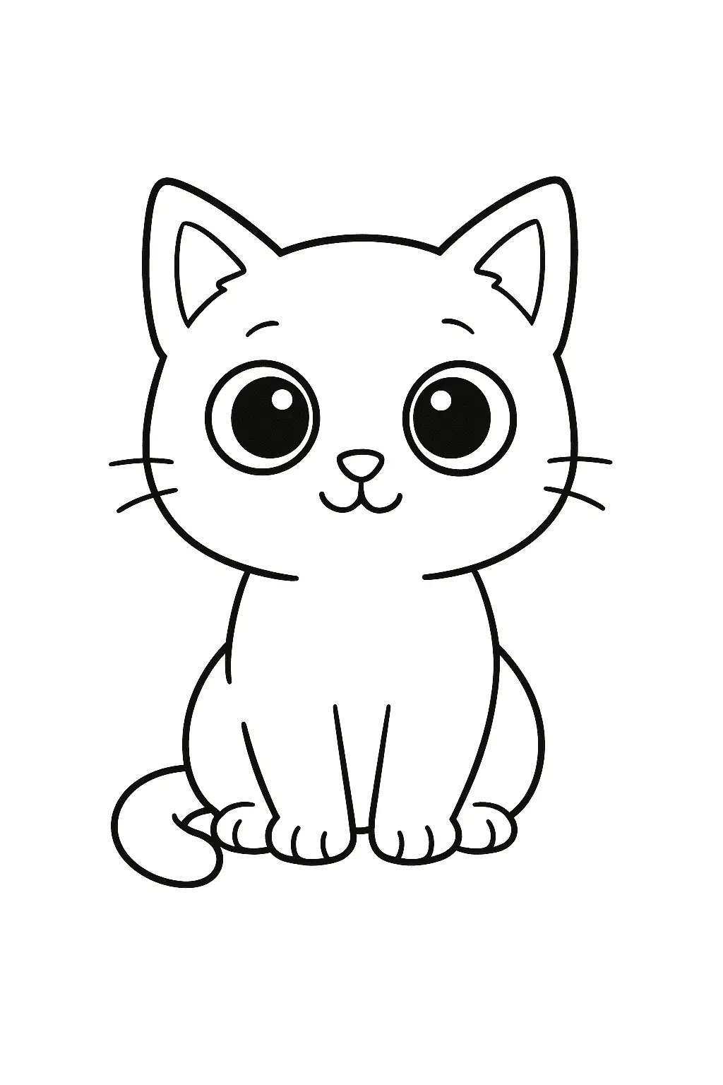 Cats Coloring Pages – 045