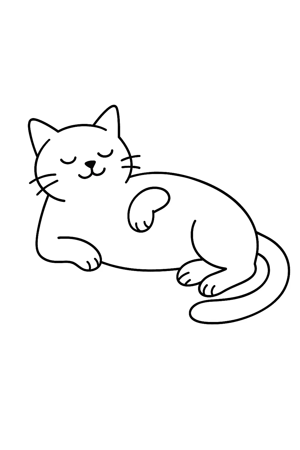 Cats Coloring Pages – 047