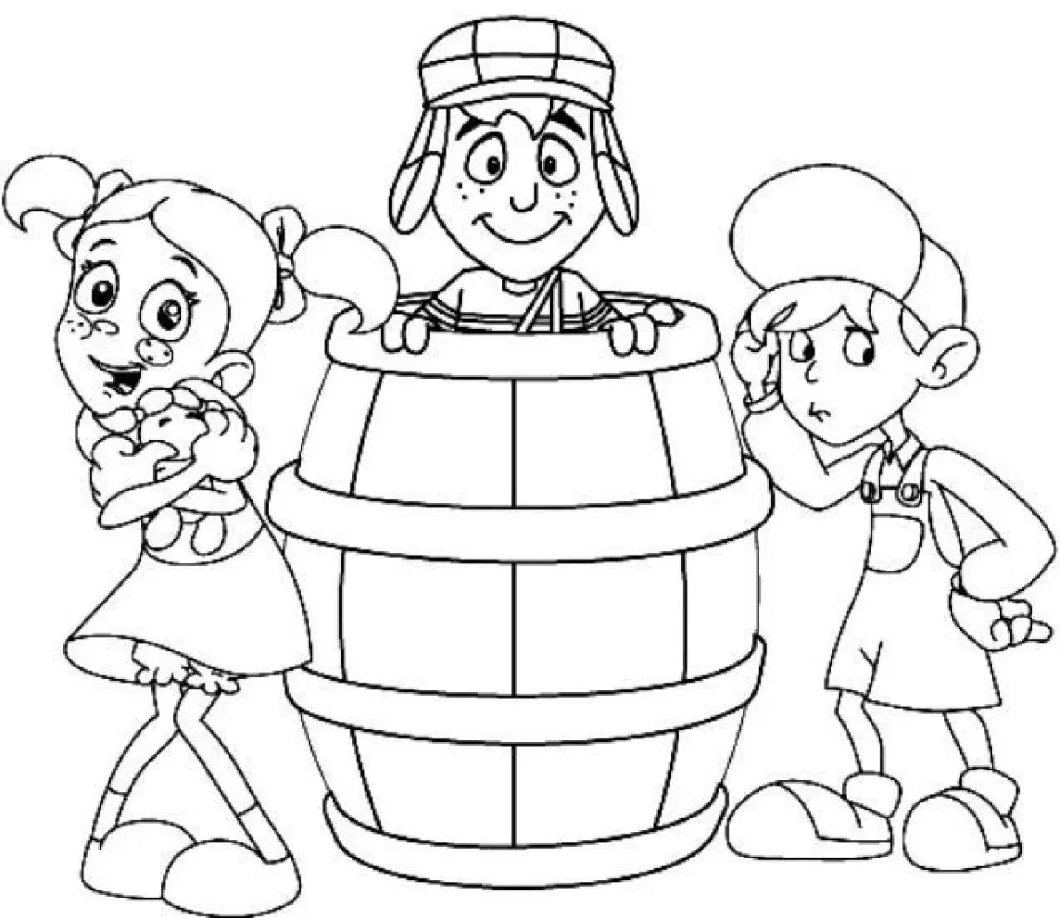 Chavo del Ocho Coloring Pages – 007